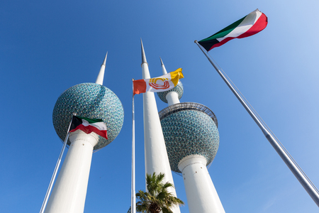 Kuwait Towersの写真素材
