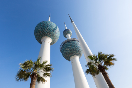 Kuwait Towersのeditorial素材