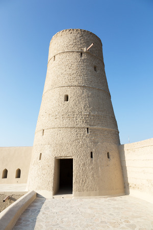 Tower of Bahla Fortress, Omanのeditorial素材