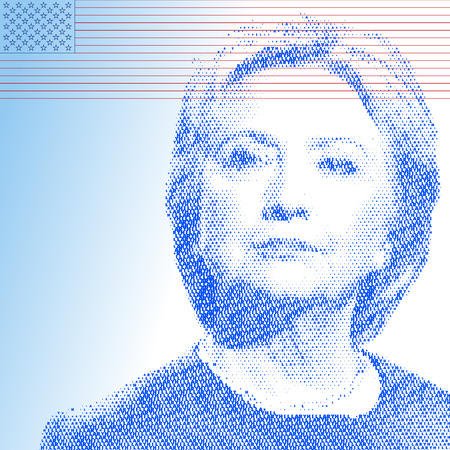 UNITED STATES - NOVEMBER 2016 - Hillary Clinton, candidate for president of the united states of americaのeditorial素材