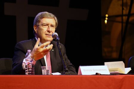 Modena - Italy, September 2019 - Festival Philosophy 2019, Enrico Giovanniniのeditorial素材