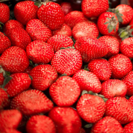 Delicious, juicy, ripe and bright strawberry photo for youの写真素材