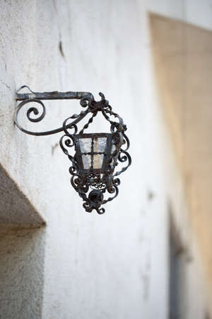 Vintage iron lantern photo for youの写真素材