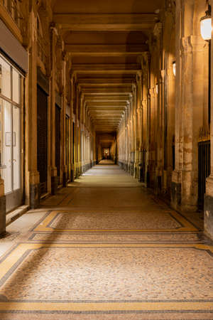 Columns and entrance in the Domaine National du Palais-Royalのeditorial素材
