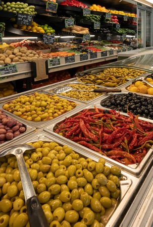 Artisan baker and pastry chef. Detail of breads in a bakeryの写真素材