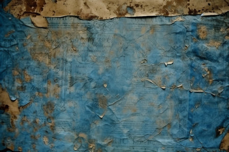Old posters grunge textures and backgrounds - perfect background with space for text or imageの素材