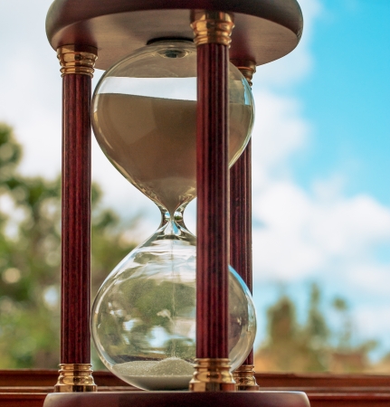 Vintage hourglass