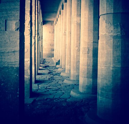 Ancient columnsの写真素材