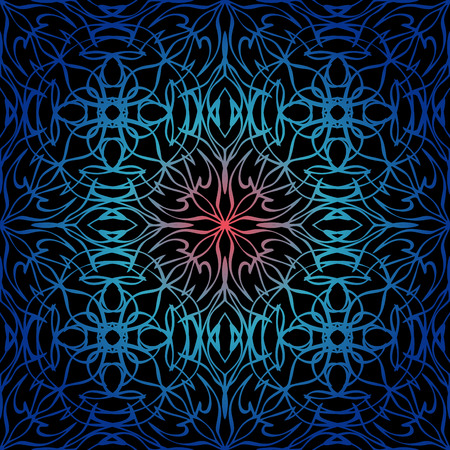 Elegant lace-like background. Nice and interesting hand-drawn illustrationのイラスト素材
