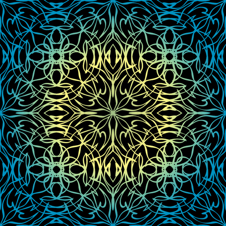 Elegant lace-like background. Nice and interesting hand-drawn illustrationのイラスト素材