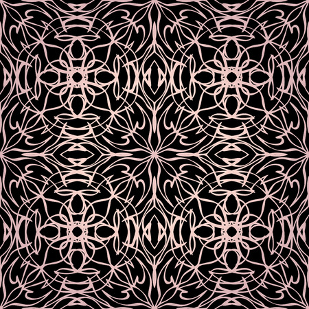Elegant lace-like background. Nice and interesting hand-drawn illustrationのイラスト素材