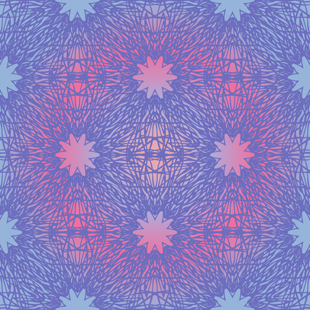 Elegant lace-like seamless pattern. Nice hand-drawn illustrationのイラスト素材