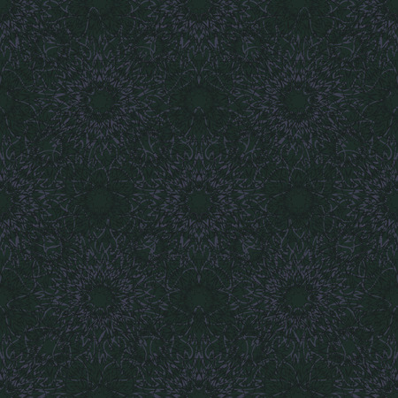 Elegant seamless pattern with Mandala and floral elements. Nice han-drawn vector illustrationのイラスト素材