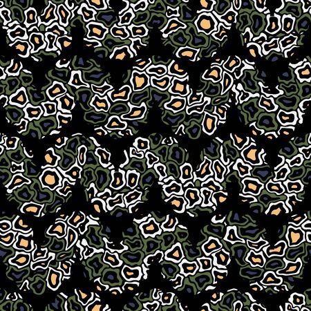 Elegant doodle seamless pattern. Nice hand-drawn vector illustrationのイラスト素材