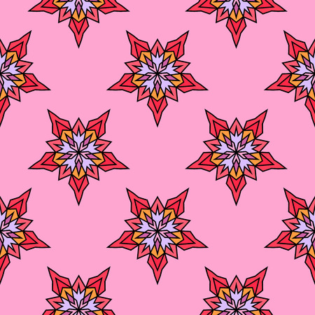 Abstract beautiful seamless pattern. Nice ornament vector graphic illustrationのイラスト素材