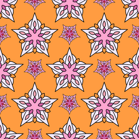 Abstract beautiful seamless pattern. Nice ornament vector graphic illustrationのイラスト素材