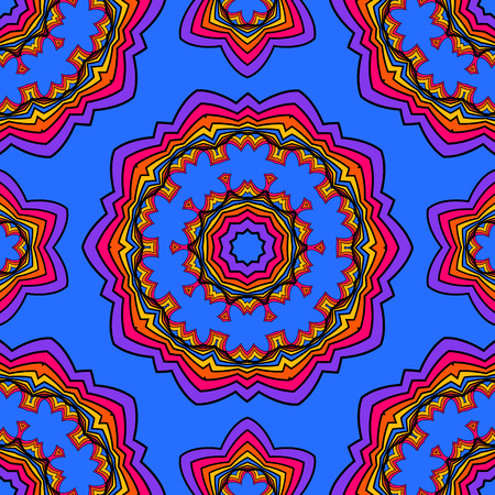 Colorful modern seamless pattern background. Nice and beautiful vector grafic illustrationのイラスト素材
