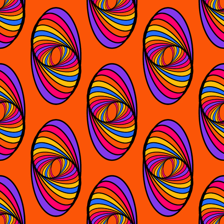 Colorful modern seamless pattern background. Nice and beautiful vector grafic illustrationのイラスト素材