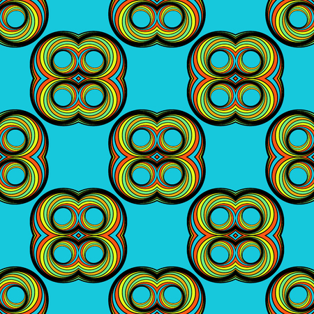 Colorful modern seamless pattern background. Nice and beautiful vector grafic illustrationのイラスト素材