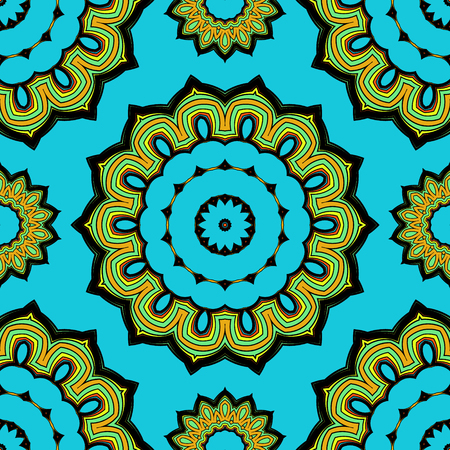 Colorful modern seamless pattern background. Nice and beautiful vector grafic illustrationのイラスト素材