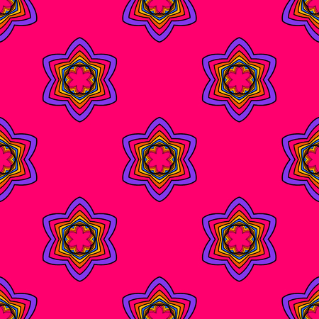 Colorful modern seamless pattern background. Nice and beautiful vector grafic illustrationのイラスト素材