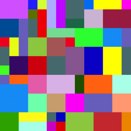 Square pixel mosaic. Abstract colorful backgroundのイラスト素材