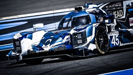 Paul Ricard Circuit, France, 13-14 April 2019, 4 Hours of Castellet, European Le Mans Series, LMP2 # 37 - Oreca07 Gibson # 45 - Dallara Gibsonのeditorial素材