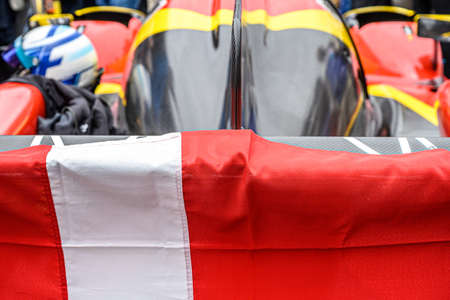Le Mans / France - June 15-16 2019: 24 hours of Le Mans, on the track of race 24 hours of Le Mans...