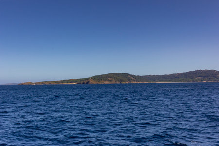 Paradise and mountainous island in the Atlantic ocean, in Spainの写真素材