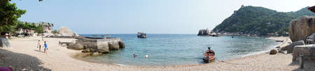 Panoramic view of Koh Tao, Thailandのeditorial素材