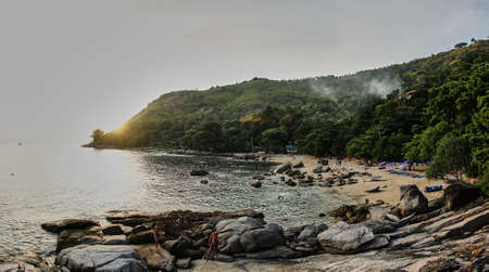 Sunset on Phuketの写真素材