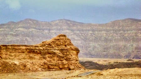 View of red canyon, Desert Negev. Israel