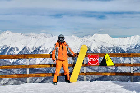 The Caucasian mountain range. Krasnaya Polyana mountain resort. Sochi. Russia.の写真素材