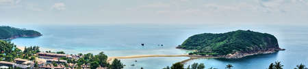 Small island near Koh Phangan, Thailandの写真素材