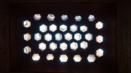 Interior view of a Topkapi Palace. Harem, Istanbul, Turkeyの写真素材