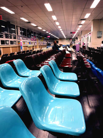 Hospital chair patient waiting areaの素材