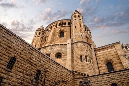 Church of the Dormition, Jerusalem, Israelの写真素材