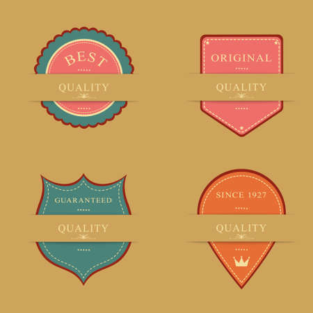 Label Design Set.のイラスト素材