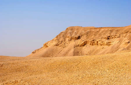 Negev desert landscape near the Dead Sea. Israelの写真素材