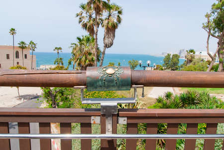 Cancer zodiac sign on Old City Jaffa, Israelの写真素材