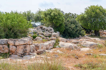 Etri ruins near Beit Shemeshの写真素材