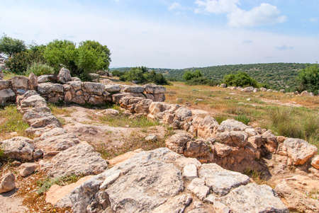Etri ruins near Beit Shemeshの写真素材