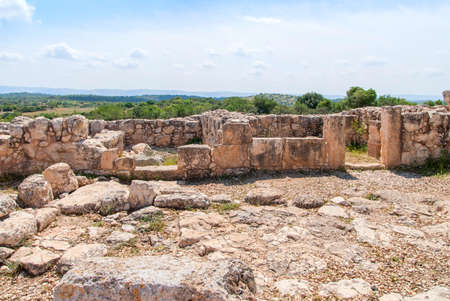 Etri ruins near Beit Shemeshの写真素材