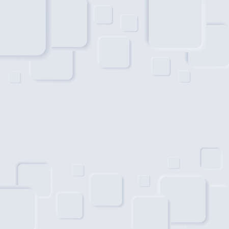 Neumorphism designs, simply and modern background, 3d shadow and light rectangle. Neumorphic 2020.のイラスト素材