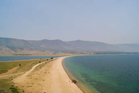 Lake Baikal. Russiaの写真素材