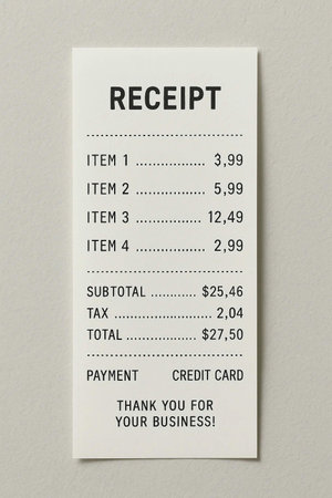 Reception counter on the wall of hotel room. Hotel service concept.の素材