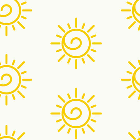 Sunny Patternのイラスト素材