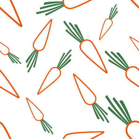 Pattern Circuit Carrotsのイラスト素材