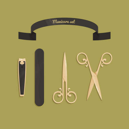 Manicure Setのイラスト素材