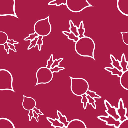 Pattern Circuit Radishのイラスト素材